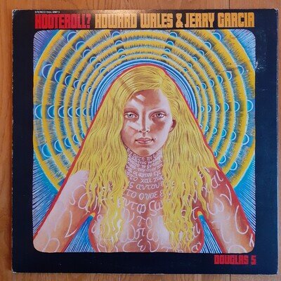 Howard Wales & Jerry Garcia. 'Hooteroll?' LP Douglas DGL 69013 UK 1971 .