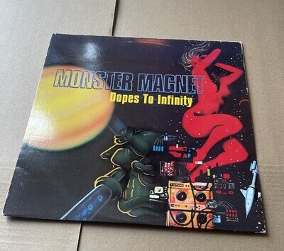 Monster Magnet Dopes to Infinity 1995 2xLP Vinyl Space Rock VG+ NM
