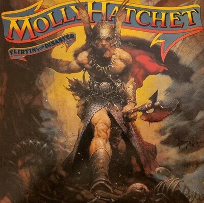 Molly Hatchet Flirtin' with Disaster Vinyl LP Record 1979 First Edition