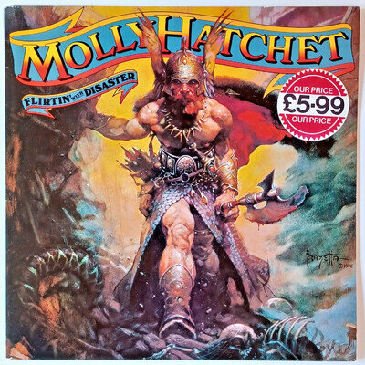 MOLLY HATCHET - FLIRTIN' WITH DISASTER - 12” VINYL LP