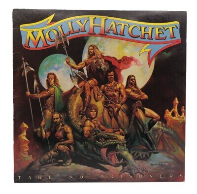 Molly Hatchet, Take No Prisoners Album, Vinyl LP 12", 1981, Epic Records