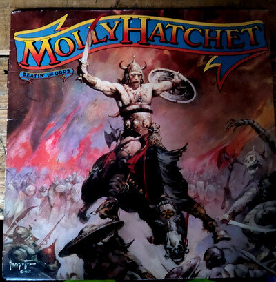 MOLLY HATCHET- BEATIN' THE ODDS UK 1980 VINYL LP