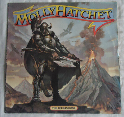 Record Vinyl LP 12" Album Molly Hatchet -The Deed Is Done - Epic 26213 A1 - B1