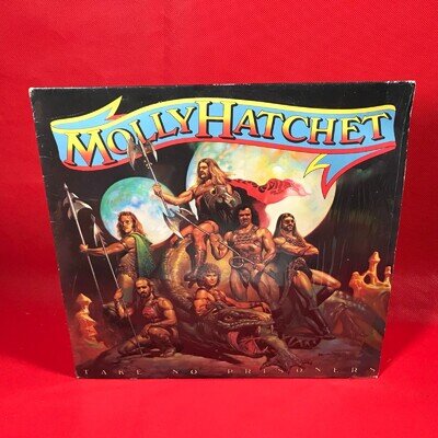 MOLLY HATCHET Take No Prisoners 1981 vinyl LP + INNER