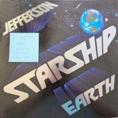 Jefferson Starship Earth Vinyl Record VG+/VG BXL12515 1978