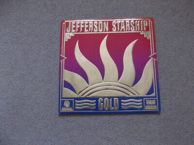 JEFFERSON STARSHIP - GOLD , INCLUDING BONUS SINGLE - U.K FIRST PRESS - EX+
