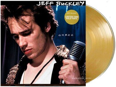 JEFF BUCKLEY LP Grace GOLD heavyweight VINYL Album Legacy New SEALED w/ sticker