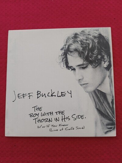 JEFF BUCKLEY NM/M/M 7IN " THE BOY WITH THE THORN IN HIS SIDE" COLUMBIA 2016