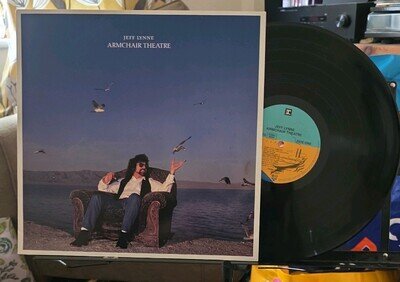 JEFF LYNNE - ARMCHAIR THEATRE - 12" VINYL LP (1990 ORIGINAL) - Made in Germany