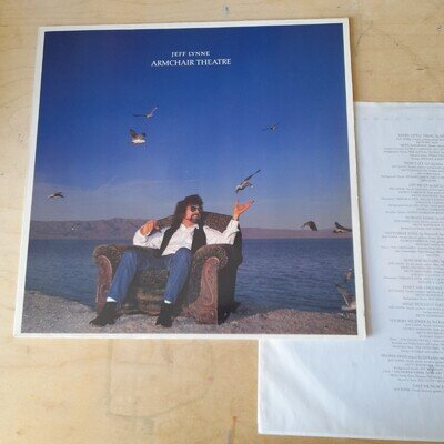 JEFF LYNNE Armchair Theatre LP 1990 Germany EX+ Electric Light Orchestra