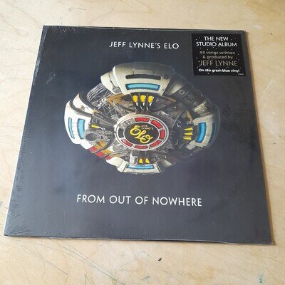 Jeff Lynne's ELO – From Out Of Nowhere LP 12" Blue Vinyl Record LP 180g SEALED