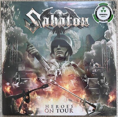 Sabaton - Heroes on Tour 2LP Green Vinyl - Brand New & Factory Sealed Mint
