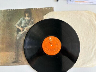 Jeff Beck Blow by Blow Vinyl LP Epic 69117 Yellow/orange Label 1975