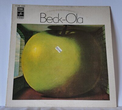 Jeff Beck Group Beck-Ola LP Ron Wood Rod Stewart Near Mint Vinyl Columbia EMI