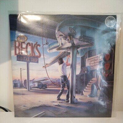 Jeff Beck with Terry Bozzio & Tony Hymas ‎– Jeff Beck's Guitar Shop - 1989 OZ LP
