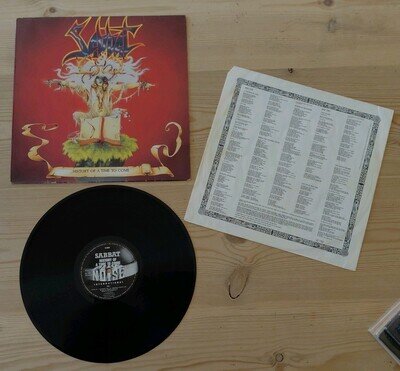 SABBAT HISTORY OF A TIME TO COME 12" LP 1988 EX