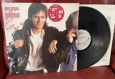 JEAN-JACQUES GOLDMAN Non Homologué 1985 LP Epic EPC 26678 Sleeve VG / VINYL EX
