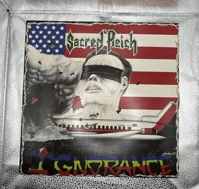 Sacred Reich Ignorance Thrash Metal 12" Black Vinyl LP Metal Blade ST-73306