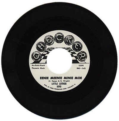 LITTLE LUTHER "EENIE MEENIE MINIE MOE c/w TWIRL" 1964 R&B
