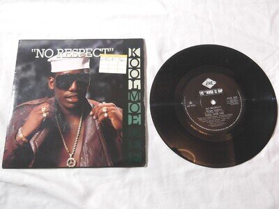Kool Moe Dee - No Respect 7" Vinyl Single Record on Jive 183