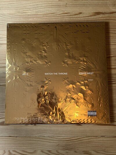 KANYE WEST & JAY Z WATCH THE THRONE - ORIGINAL PICTURE DISC / VINYL RARE - NEW