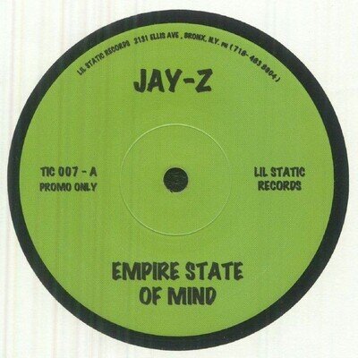 JAY Z - Empire State Of Mind: Small Hole Edition (reissue) - Vinyl (7")