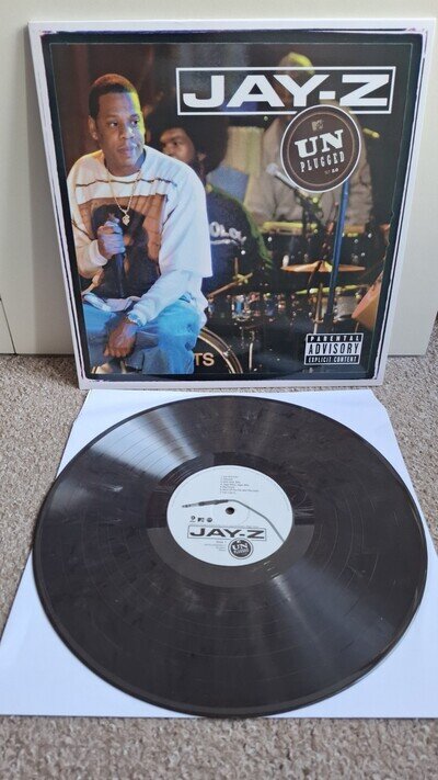 Jay Z Ungplugd MTV Live In Concert -not official- B.g Colored Vinyl LP New