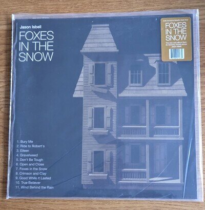 Jason Isbell Foxes In The Snow Limited Gold Vinyl LP Plus Insert - New Unplayed