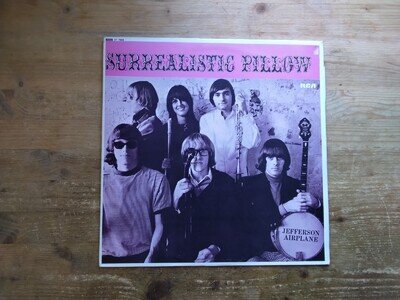 Jefferson Airplane Surrealistic Pillow VG+ Vinyl LP Record Album SF7889 (AJ)