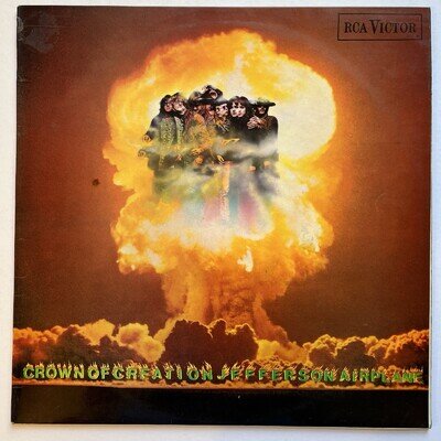 Jefferson Airplane, Crown Of Creation, Vinyl LP, RCA 1968, VG+/VG+, UK Repress