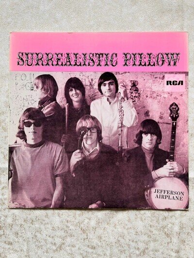 FRESH PSYCHY-ROCK ALBUM!!! - JEFFERSON AIRPLANE Vinyl LP - SURREALISTIC PILLOW