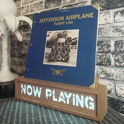 Jefferson Airplane Flight Log 1966 to 1976 Vinyl Record Double LP VG+