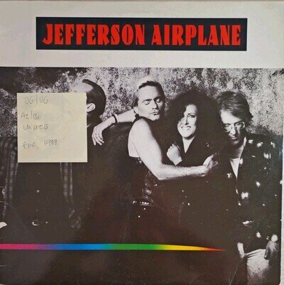 Jefferson Airplane Self Titled Vinyl Record VG/VG 465659 1989