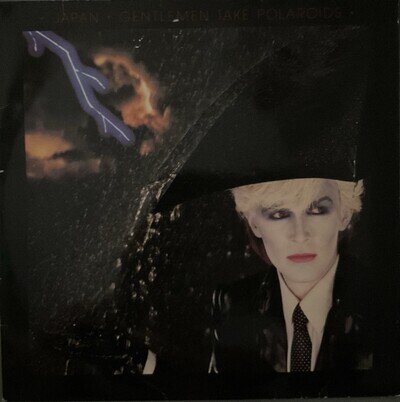 Japan Gentlemen Take Polaroids 1980 Vinyl LP Album Japan Virgin Records EX/VG