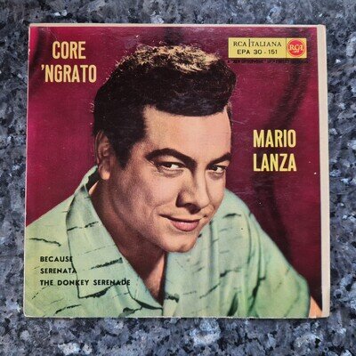 Mario Lanza - Core 'Ngrato (RCA Italiana – EPA 30 - 151)
