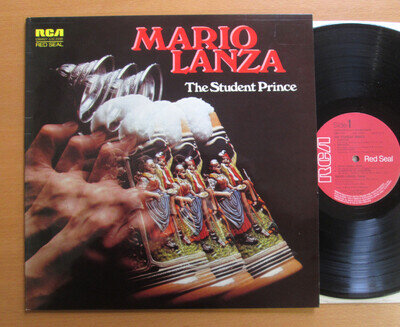 LSB 4107 Mario Lanza The Student Prince RCA EXCELLENT Vinyl LP