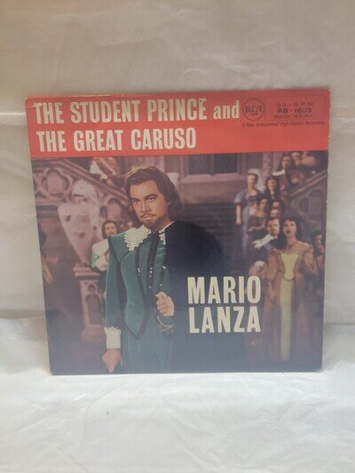 Mario Lanza's The Student Prince and The Great Caruso Vinyl RCA Victor Red Seal