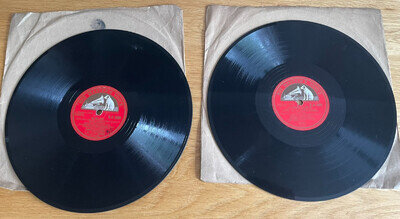 2 Mario Lanza 78 rpm 10" Shellac records