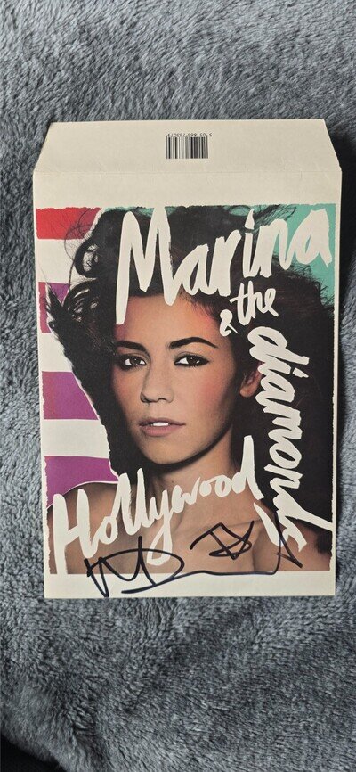Marina & The Diamonds Hollywood Limited Edition Signed Rare Vinyl
