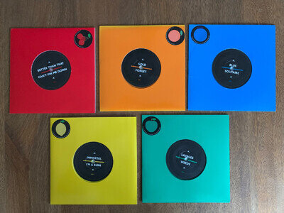 Marina And The Diamonds - Froot - 5 x 7" singles - Coloured Vinyls - Excellent