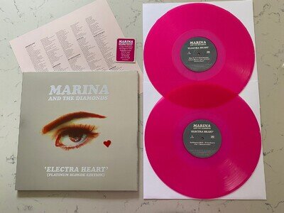 Marina And The Diamonds - Electra Heart Platinum Blonde Edition - Magenta Vinyl