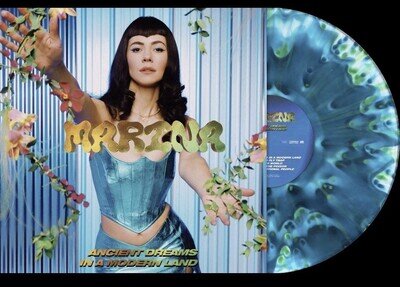 Marina Ancient Dreams In A Modern Land Turquoise Green Vinyl LP Presale 11.07