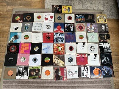 50+ VINYL SINGLES JACKSONS, O'JAYS, 52ND STREET, GREG LAKE, BLACK, JANET JACKSON