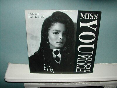 Janet Jackson-Miss you much 12" P/S 1989