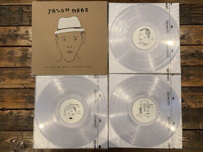 JASON MRAZ We Sing. We Dance. We Steal Things CLEAR VINYL 3 LP 15th Anniversary