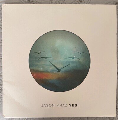 Jason Mraz - Yes - 2-LP White Vinyl - Original 2014 Press - With Lyric Insert