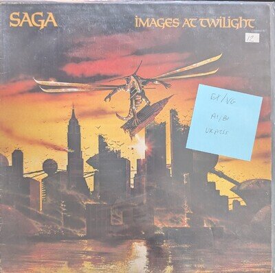 Saga Images at Twilight Vinyl Record EX/VG 2391437 1979
