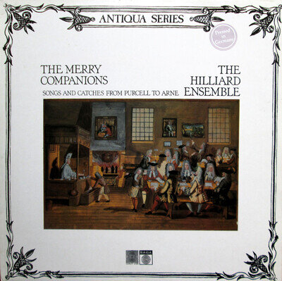 SAGA 5477The Merry Companions Hilliard Ensemble 1981 NEAR MINT