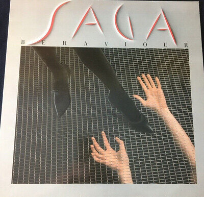 SAGA BEHAVIOUR 12'' VINYL ALBUM PORTRAIT RECORDS PRT26579 1985 UK FIRST PRESS