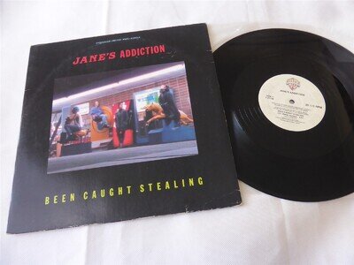 JANE'S ADDICTION - BEEN CAUGHT STEALING ,WARNERS ,1990 ,0-21736, VG+/M-